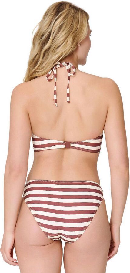 LingaDore voorgevormde triangel bikini set bruin wit - Foto 3