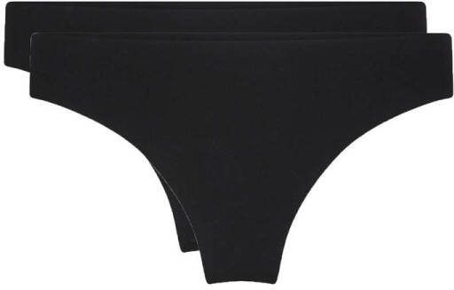 LingaDore seamless string (set van 2) zwart