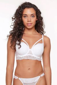LingaDore voorgevormde longline beugelbh wit