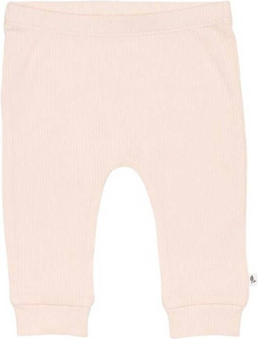 Little Dutch baby broek Rib lichtroze Jongens Katoen Effen 50 56