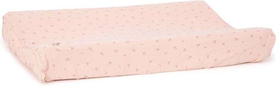 Little Dutch aankleedkussenhoes roze Pure Blossom