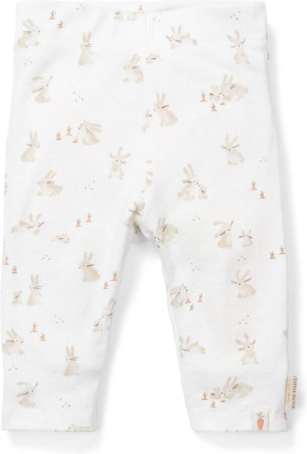 Broek met all over print wit beige Katoen All over print 62 - Foto 1