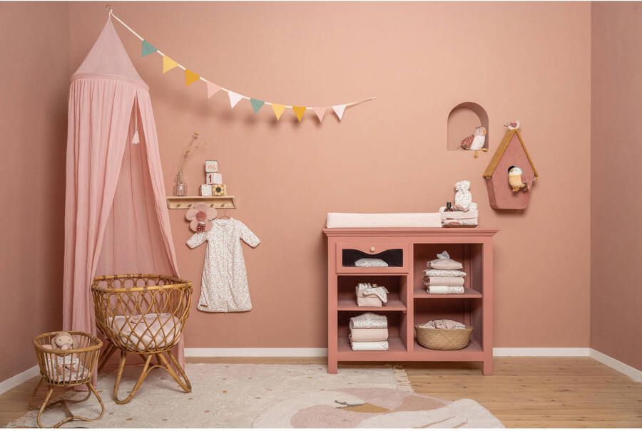 Little Dutch baby winterslaapzak Pure Soft Pink Babyslaapzak Roze Effen 70