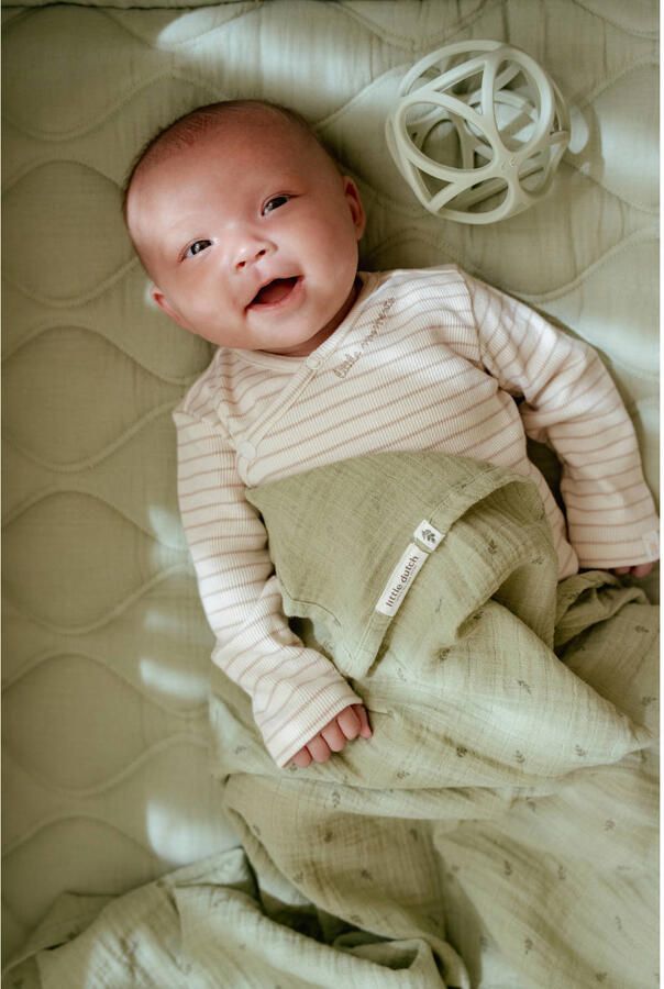 Little Dutch boxkleed Pure Sage groen - Foto 2