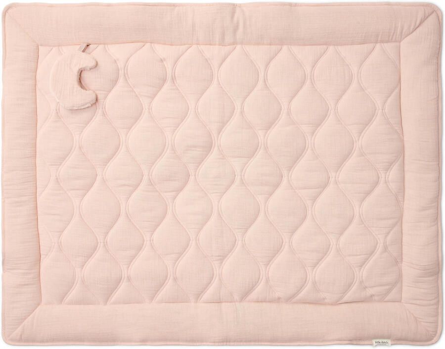 Little Dutch boxkleed Pure Soft Blossom roze (80x100 cm)