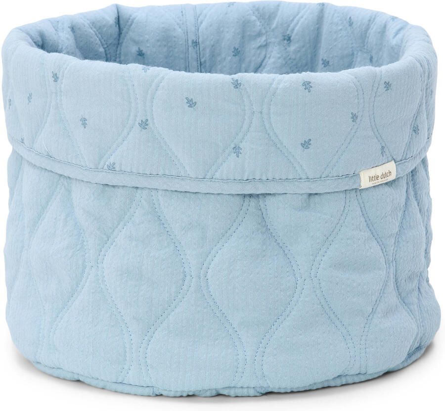 Little Dutch commodemandje groot Pure Denim Blue blauw