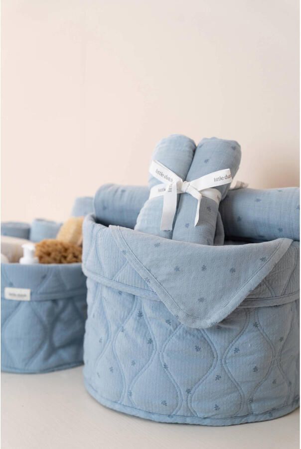 Little Dutch commodemandje groot Pure Denim Blue blauw - Foto 3