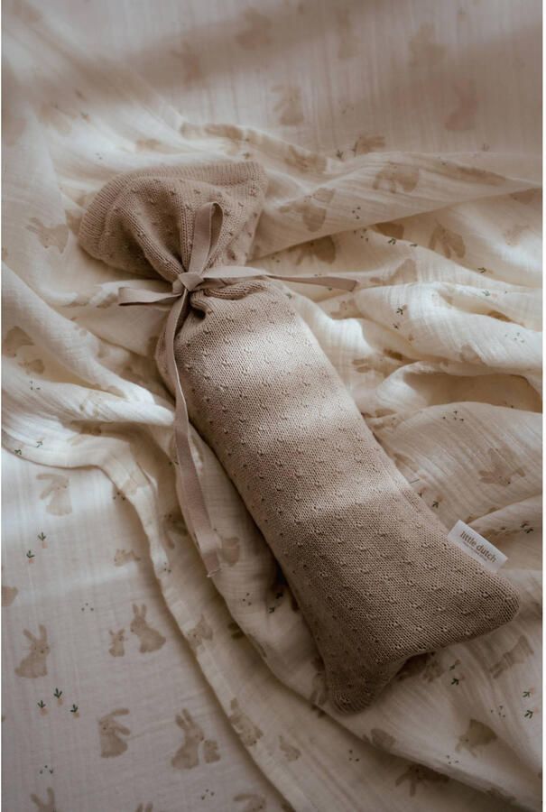 Little Dutch gebreide kruikenzak Pure Soft Beige - Foto 2