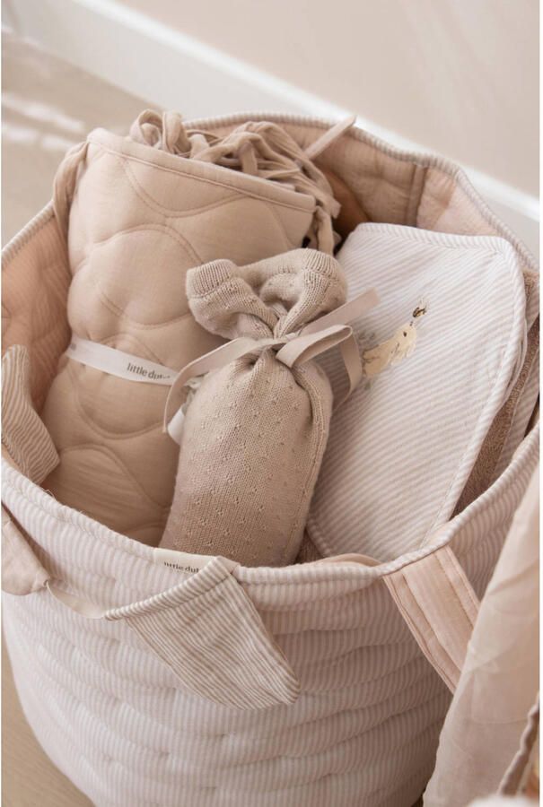 Little Dutch gebreide kruikenzak Pure Soft Beige - Foto 3