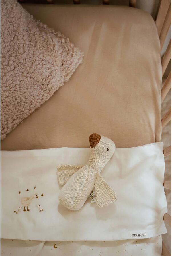 Little Dutch hoeslaken kinderbed Pure Soft Beige - Foto 2