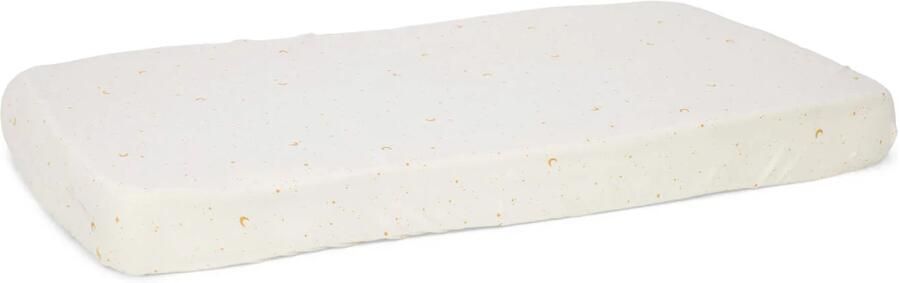 Little Dutch hoeslaken ledikant Moon & Stars wit