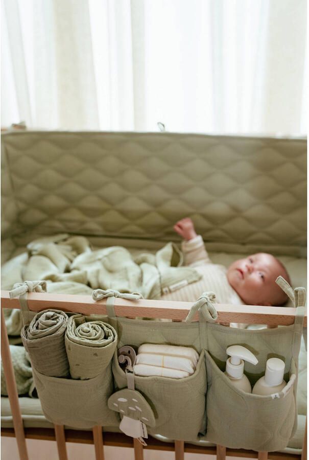 Little Dutch hydrofiel swaddle doeken Pure Sage groen - Foto 2