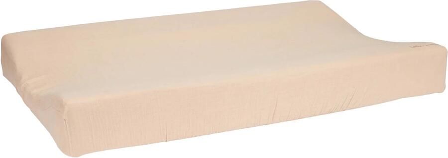 Little Dutch hydrofiele aankleedkussenhoes Beige Effen