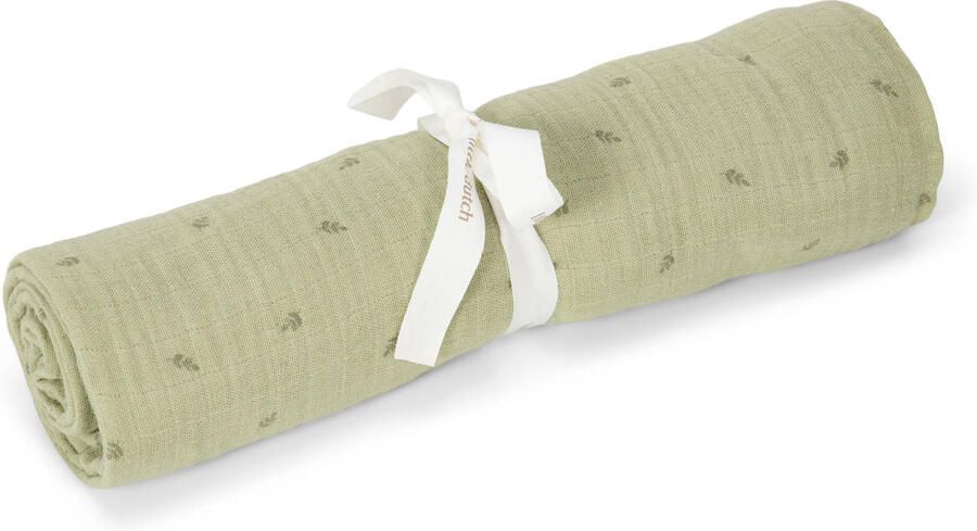 Little Dutch hydrofiele swaddle doek Pure Sage groen