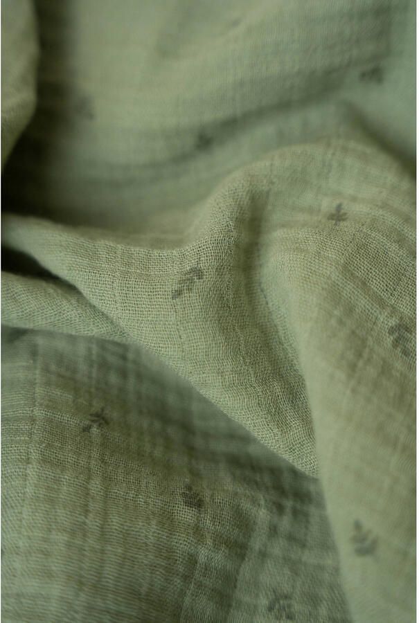 Little Dutch hydrofiele swaddle doek Pure Sage groen - Foto 3
