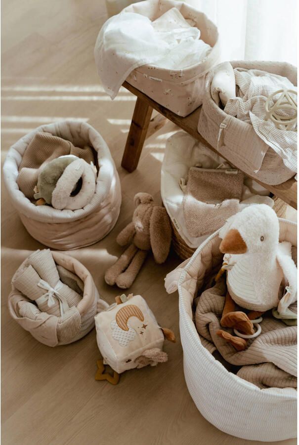 Little Dutch hydrofiele swaddle doek Pure Soft Beige - Foto 2