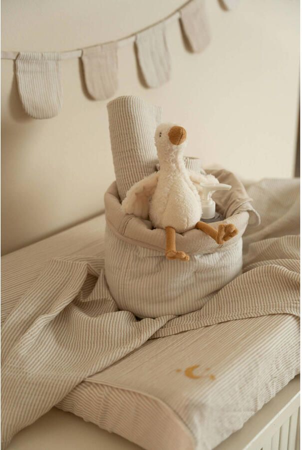 Little Dutch hydrofiele swaddle doek Pure Soft Beige - Foto 2