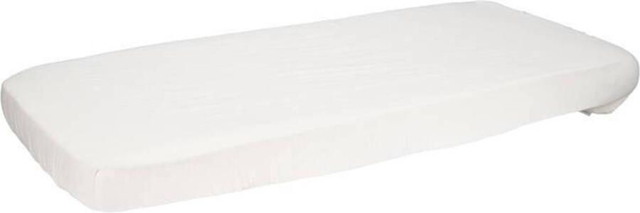 Little Dutch katoen hydrofiele ledikant hoeslaken Soft White Wit - Foto 2