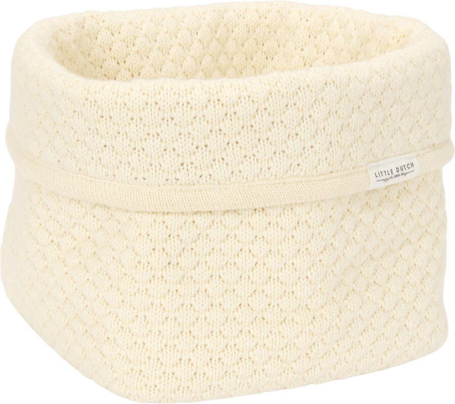 Little Dutch klein gebreid commode dje Pure Soft White
