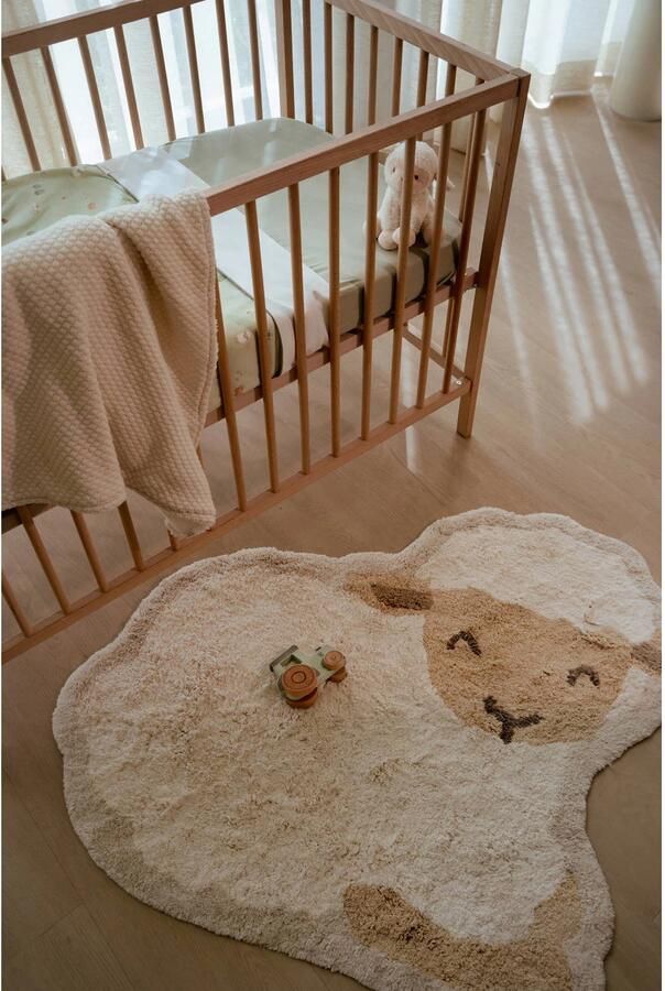 Little Dutch ledikantdeken gebreid Pure Soft White - Foto 2