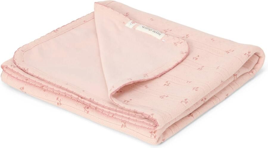 Little Dutch ledikantdeken Pure Blossom roze