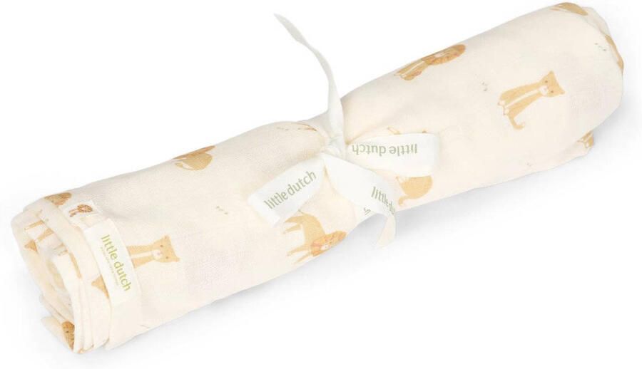 Little Dutch swaddle 120x120 cm Safari Leo