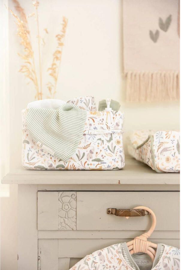 Little Dutch swaddle set Groen 70x70 cm Safari Wonders - Foto 3