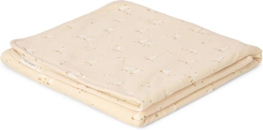 Little Dutch wiegdeken fleece Little Goose beige - Foto 3