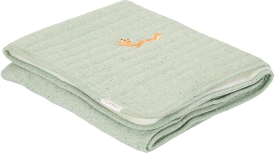 Little Dutch wiegdeken met fleece Pure Sage - Foto 2