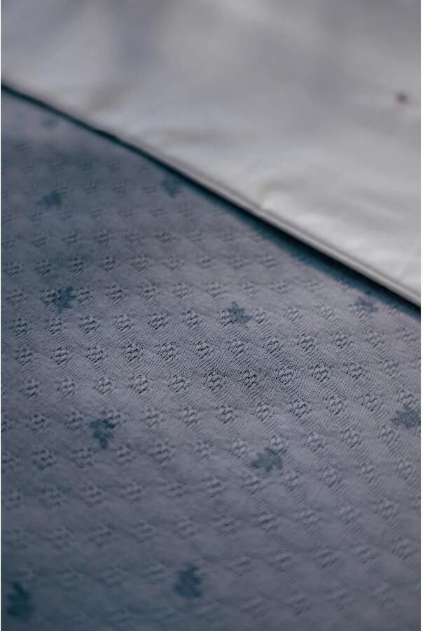 Little Dutch wiegdeken Pure Denim Blue blauw - Foto 3