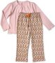 Little Label pyjama met all over print roze multicolor Meisjes Stretchkatoen Ronde hals 110 - Thumbnail 1