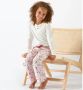 Little Label gebloemde pyjama van biologisch katoen roze Meisjes Stretchkatoen Ronde hals 110 116 - Thumbnail 1
