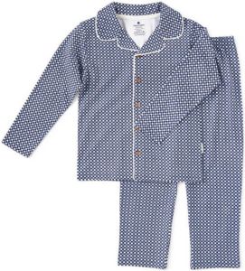 Little Label geruite pyjama blauw