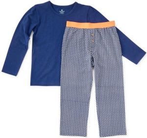 Little Label geruite pyjama blauw
