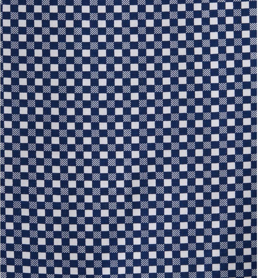 Little Label geruite pyjama van katoen blauw Jongens Stretchkatoen Klassieke kraag 122 128