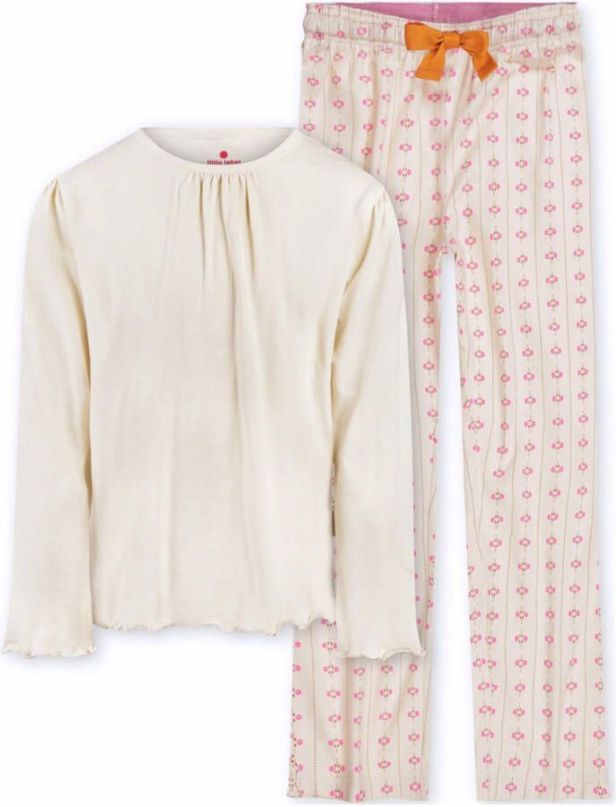 Little Label pyjama met bloemen print broek
