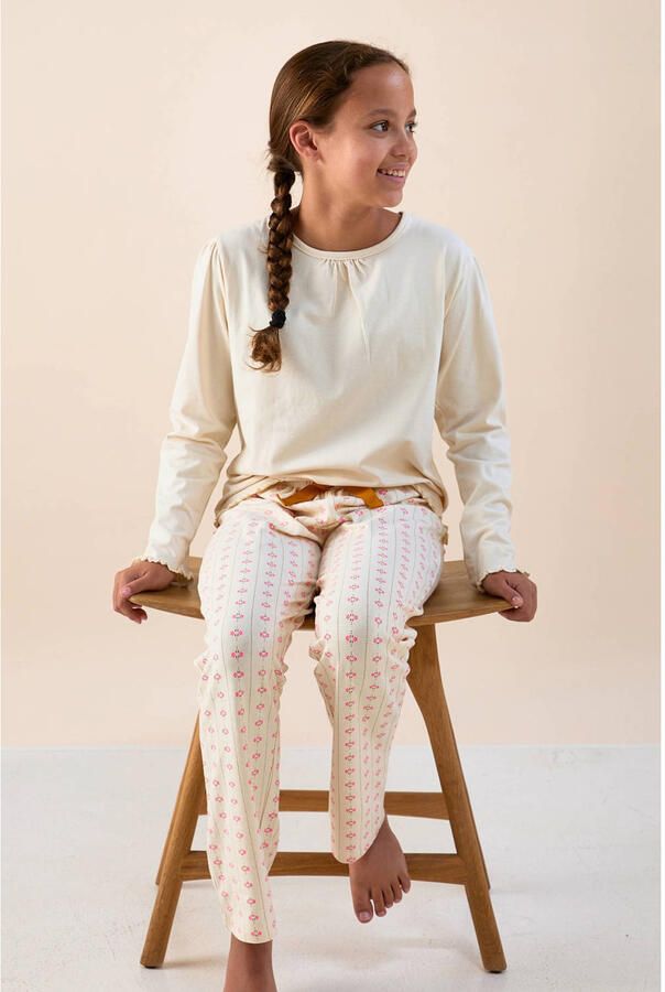 Little Label pyjama met bloemen print broek - Foto 2