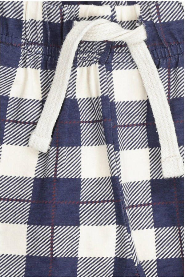 Little Label pyjama met geruite broek - Foto 2