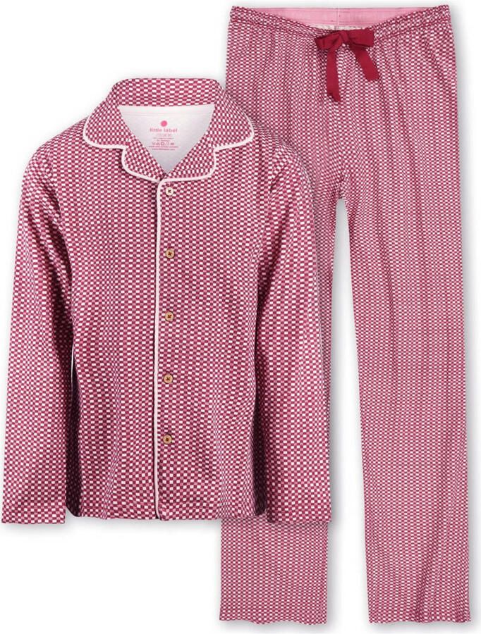Little Label pyjama met geruite print