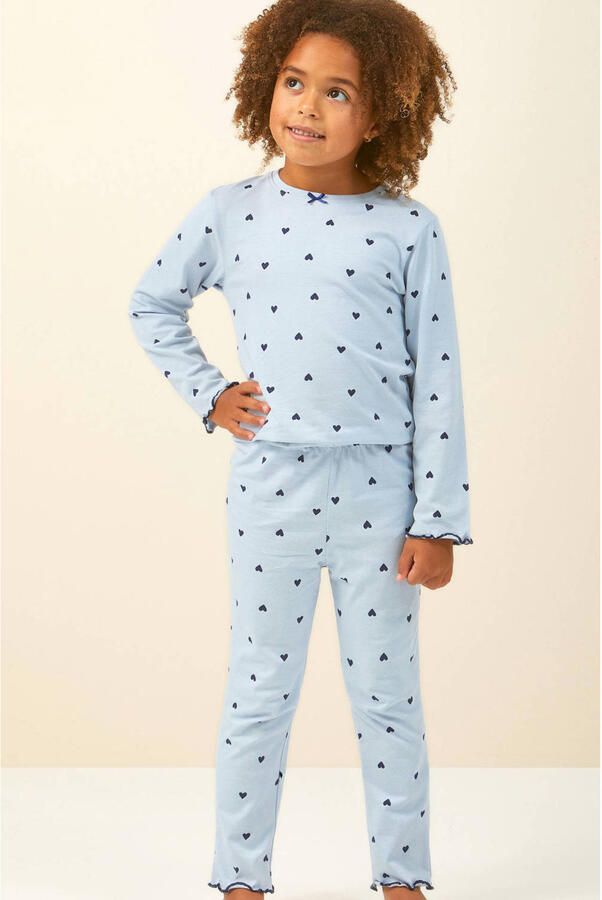 Little Label pyjama met hartjes