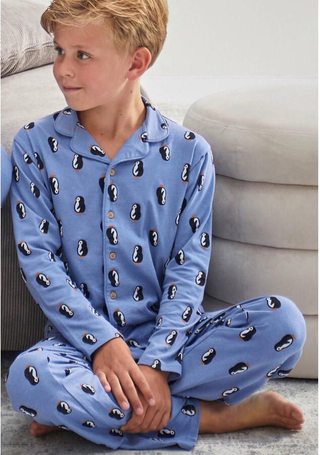 Little Label pyjama met penguin print - Foto 4