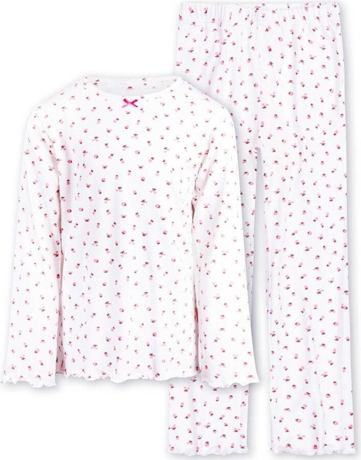 Little Label pyjama met roze bloemenprint - Foto 2
