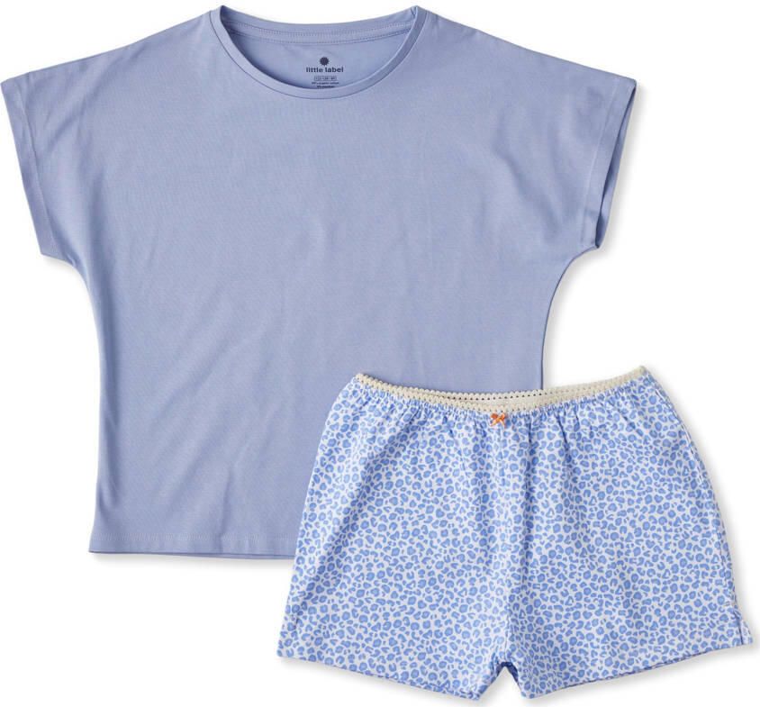 Little Label shortama blauw