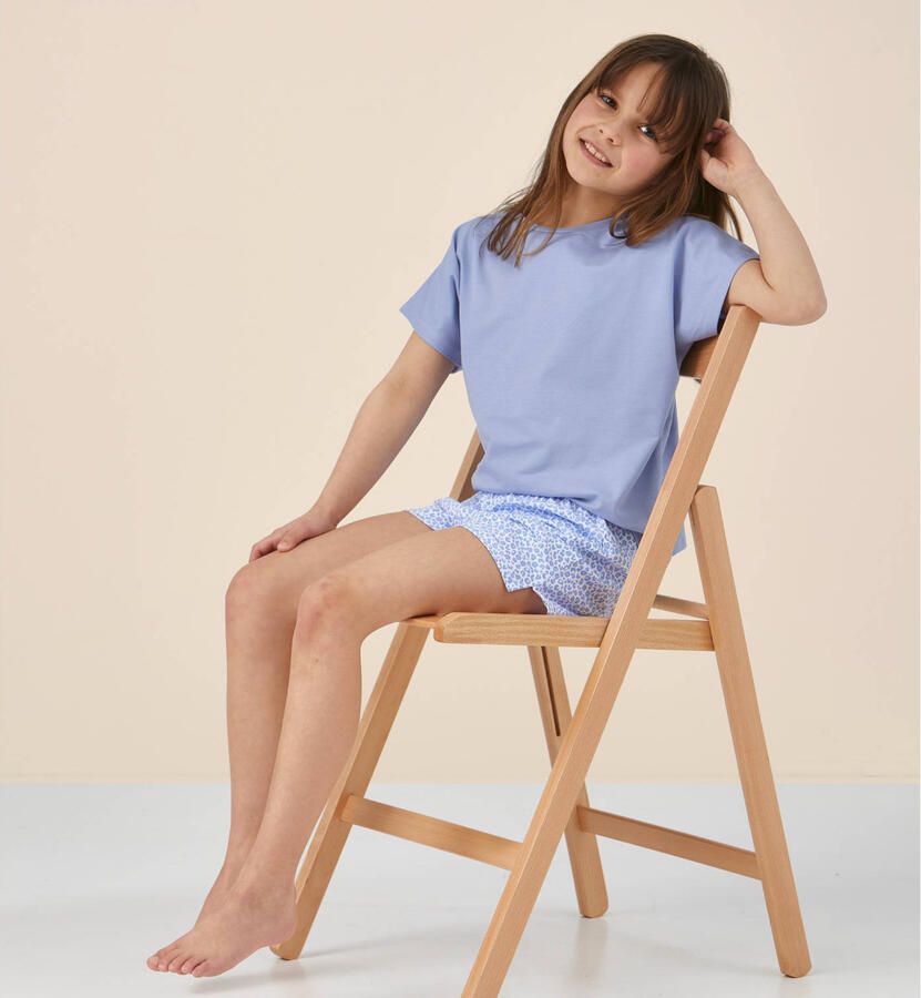 Little Label shortama blauw - Foto 2