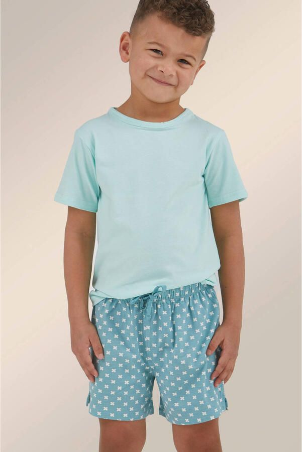 Little Label shortama blauw