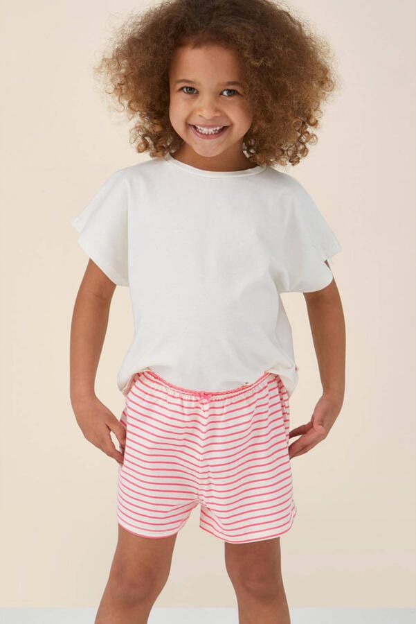 Little Label shortama roze wit - Foto 2