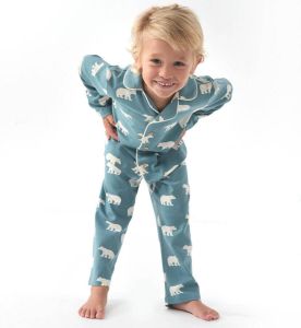 Little Label pyjama met dierenprint blauw
