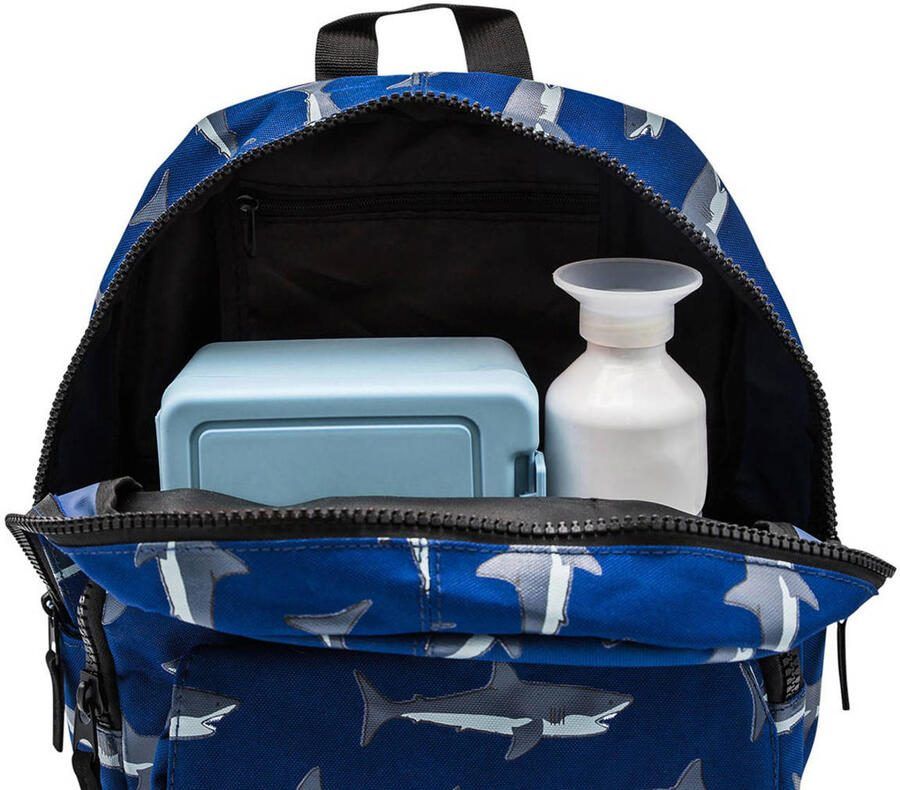 Little Legends rugzak Shark Mouth L blauw - Foto 2