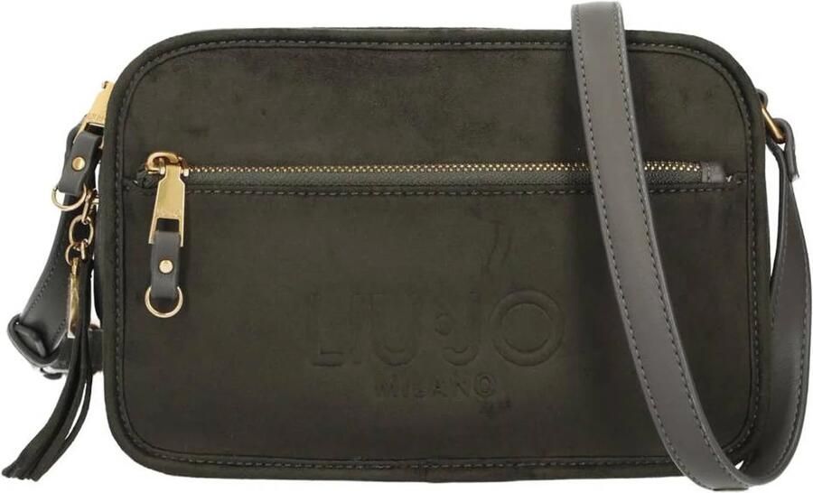 Liu Jo crossbody tas Ageni donkergroen