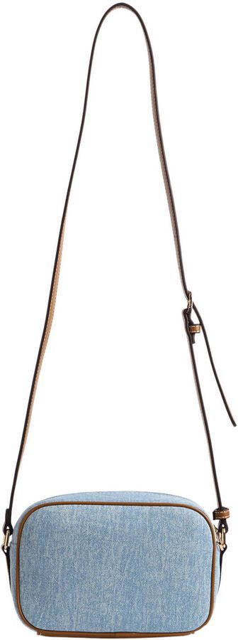 Liu Jo denim crossbody tas blauw - Foto 3